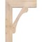 Ekena Millwork Legacy Block Smooth Bracket, Douglas Fir, 5 1/2"W x 24"D x 32"H BKT06X24X32LEC05SDF - alternate 3